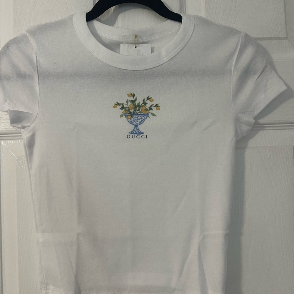 Designer White baby Tee